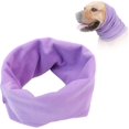 thumbnail image 1 of 2 orejeras para mascotas (l, moradas), cómodas orejeras para perros, cálidas y a prueba de ruido, alivio de la ansiedad para el baño de mascotas, 1 of 5