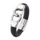 thumbnail image 2 of Qarigey trenzada personalizable que añade un toque personal, pulseras para hombres, brazaletes para mujeres, significativo y memorable Ropa, zapatos y accesorios Miscelánea marrón, 2 of 6