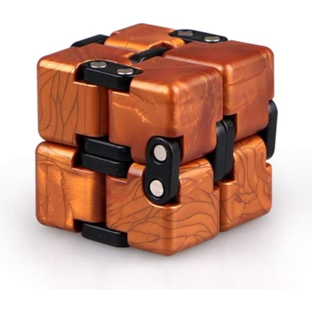 Innotech Infinity Cube Fidget Toy Stress Relieving Fidgeting Game for Kids and Adults Cute Mini Unique Gadget for Anxiety Relief and Kill Time