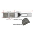 thumbnail image 2 of Moyic Acondicionador de aire Aleta Peine Condensador Cepillo Reparación de electrodomésticos Limpieza Suministros de limpieza para el hogar, 2 of 6