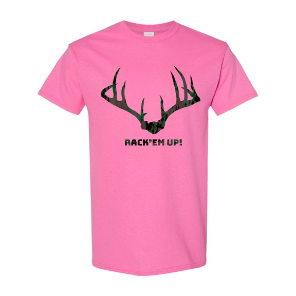 Inktastic Rack 'em Up in Camo T-Shirt
