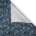 thumbnail image 3 of Ambesonne Nature Kitchen Curtains, Ginkgo Biloba Leaves, 55"x39", Mint Green Dried Rose, 3 of 3