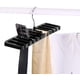 thumbnail image 5 of Fdit Gürtelhalter Rack Halter 10 Slot Tie Gürtel Schal Rack Organizer Robuste Kunststoff Schrank Kleiderschrank Space Saver(schwarz) Zhivalor LN-1959-3, 5 of 7