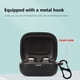 thumbnail image 3 of Kuymtek Funda de silicona para JBL LIVE FREE 2 Compartimiento de carga Shell (Negro), 3 of 5