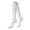 White, variant on Sheer Socks Women's Fishnet Breathable Mesh Thigh High Hollow Out Design Stretchable Comfortable for Daily Wear Women's Socks White One Size