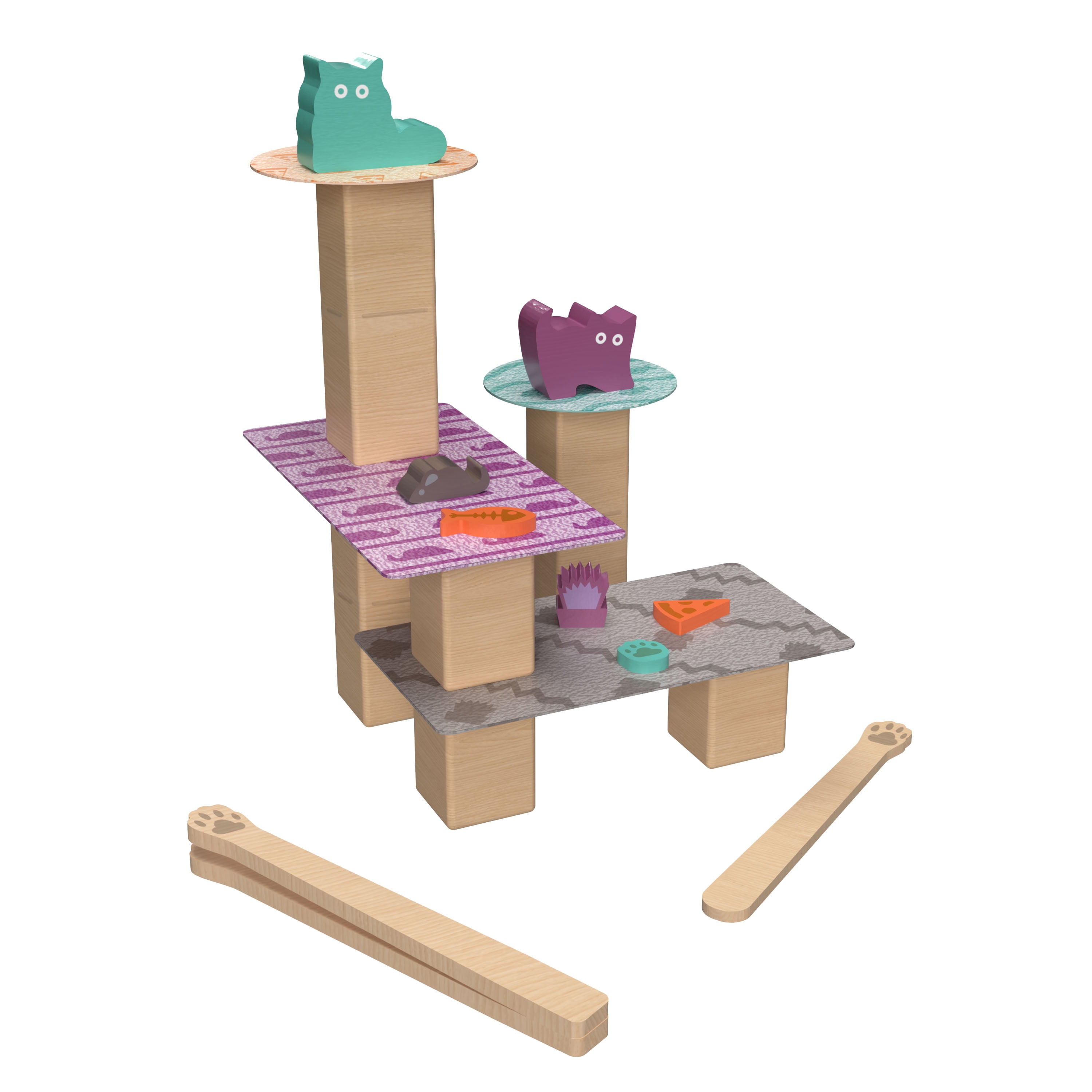 Cats Knocking Things Off Ledges Board Game by USAopoly