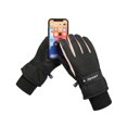 thumbnail image 3 of Guantes de esquí de invierno para hombres y mujeres, para exteriores, con pantalla táctil, cálidos, forrados de vellón, gruesos, impermeables y antideslizantes, 3 of 6