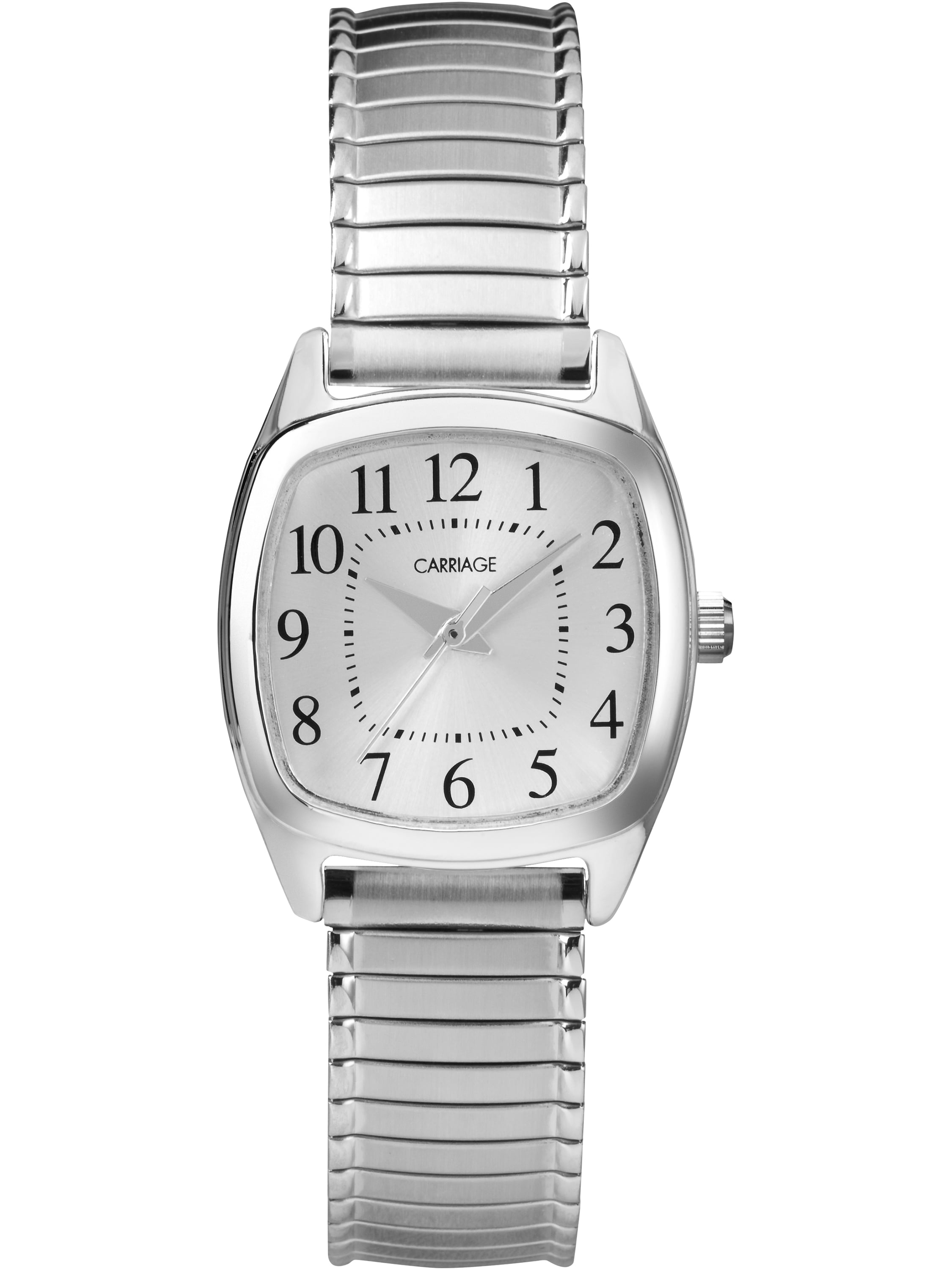Timex Carriage Women's Courtney Watch, SilverTone Stainless Steel