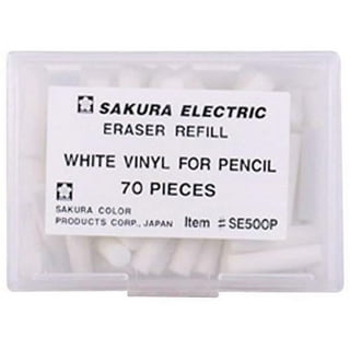 SagaSave Electric Eraser with 20 Replacement Eraser Refills Pencil Eraser  for Drawing Drafting (Not with Battery) 