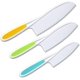 thumbnail image 1 of Juego de 3 cuchillos para niños Ormromra multicolor, 1 of 8