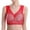 Red, variant on Guluxicc Womens Seamless Bras Wireless Bra No Underwire Comfort Push Up Bralette, Green, XL