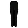 thumbnail image 4 of Pantalones de pana Prolriy para mujer, pantalones de pana para mujer, pantalones casuales de cintura alta elástica, pantalones rectos, pantalones sueltos y cómodos con bolsillos, pantalones de mujer, 4 of 4