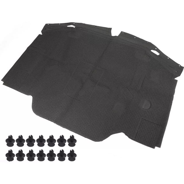 GUYUTING Soundproofing Hood Insulation Pad for Mercedes R129 SL 1296802025 300SL 500SL 600SL Easy Install Quality Part Direct Fit