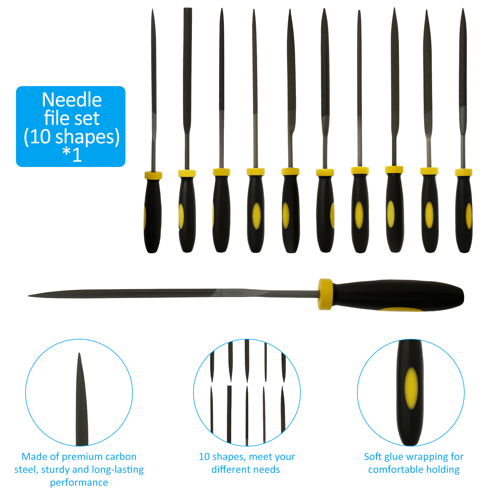 42Pcs 3D Printer Tool Kit Multipurpose 3D Printer Accessories Set with Files Tweezers Needle Nosed Pliers for Deburring Engraving Trimming