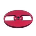 thumbnail image 1 of Monstrate Carrete de cinta de aluminio con múltiples orificios de aleación de aluminio para máquina de carrete a carrete fácil de instalar Sistemas de cine en casa Rojo, 1 of 6