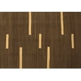 thumbnail image 1 of Ahgly Company Indoor Rectangle Abstract Brown Contemporary Area Rugs, 4' x 6', 1 of 4