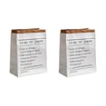 thumbnail image 1 of Here's a refined and professional product description based on your input:\n\n \n\n**2pcs Dried Flower Pouch Medium Size White Kraft Paper Double Layer, 1 of 3