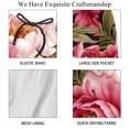 thumbnail image 4 of luoweisi Men's Beach Shorts Quick Dry Swim Trunks with Mesh Lining Peony S, 4 of 5