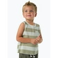thumbnail image 2 of Modern Moments by Gerber Toddler Boy Organic Tank Top With Pockets, Sizes 12M-5T, 2 of 10