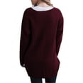 thumbnail image 4 of VERABENDI Women's Sweaters Cardigan Casual Long Sleeve Front Open Thick Chunky Cable Knit With Pockets (S M L XL), 4 of 9