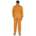 thumbnail image 4 of Inkmeso Men's Cotton PJs Solid Sleepwear Lounge Wear Top & Bottom Pajama Set, 4 of 7