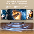thumbnail image 6 of Saiyin Sound Bar for Smart TV, 31 Inches, Detachable Soundbar Home Theater Surround Sound System for TV/PC/Gaming/Projectors,Bluetooth 5.3 TV Sound Bar with TV ARC/Optical/AUX/Wall Mount, 6 of 6