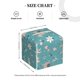 thumbnail image 4 of Fotbe Teal Mama Llama Porta Pañuelos Decorativo de Cuero, Caja Cuadrada Moderna para Pañuelos Faciales, Organizador y Dispensador 5x5x5'', 4 of 7