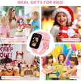 thumbnail image 7 of TOPCHANCES 4G Smart Watch for Boys Girls, 1.83in Touch Screen Kids Smartwatch with Games, Two-way Voice Calls, SOS Call, SMS function (Pink), 7 of 7