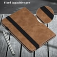 thumbnail image 5 of TOPSHE Case for Samsung Galaxy Tab A7 Case 2020 SM-T500, Slim Premium PU Leather Multi-Angles Folio Stand Shockproof Cover with Auto Wake/Sleep for Galaxy Tab A7 10.4 Inch Tablet T500/T505, Brown, 5 of 10