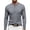 Light Gray, variant on CCRFTGI Henley Shirts for Men Soft Stretch Four Button Slim Classic Golf Long Sleeve Shirts Tops Blue L