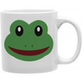 thumbnail image 1 of Imaginarium Goods CMG11-IGC-FROG Frog Emoji 11 oz Ceramic Coffee Mug, 1 of 1