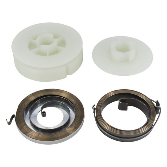 3pcs Chainsaw Recoil Starter Pulley Spring Kit Fit for 45cc 52cc 58cc Chainsaw