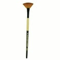 thumbnail image 2 of FM Brush Black Gold Short Handle Brush, Fan, 2, 2 of 2