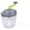 Gray 900ml, variant on Vegetable Choppers with 420 Stainless Steel Blade Manual Crank Operations Mincer Dishwasher Safe Kitchen Tool