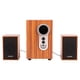 thumbnail image 1 of Minicomponente Minimalista Retro Genérica Wood Subwoofer Aux 3.5 Color Marrón Claro Potencia Rms 6 W, 1 of 8