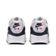 thumbnail image 3 of Nike Air Max 90 Zapato para correr de corte bajo antideslizante de piel sintética en polvo blanco para mujer HF6358-104, 3 of 4