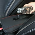 thumbnail image 2 of 1X Car Armrest Cushion Cover Center Console Box Pad Protector Accessories Trims，Black&Blue line, 2 of 5
