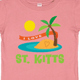 thumbnail image 4 of Inktastic I Love St. Kitts Boys or Girls Baby T-Shirt, 4 of 5