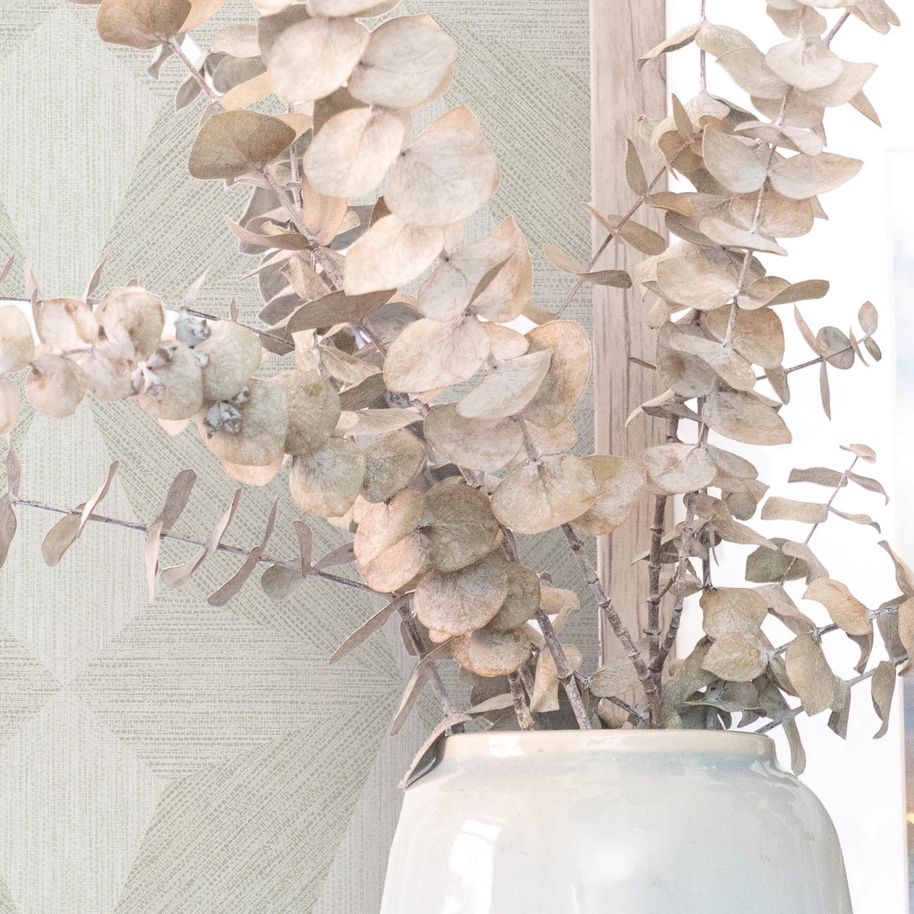 Roommates Studio Cream Atticus Peel and Stick Wallpaper 30.75 Sq. ft