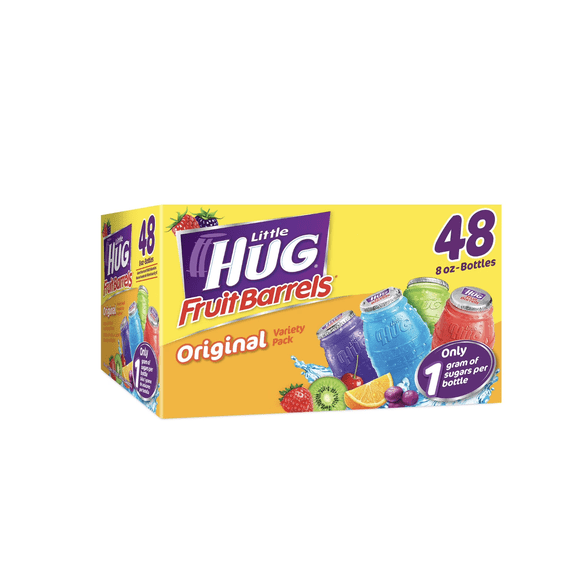 Little Hug Fruit Barrels 8 fl. oz., 48 pk.