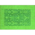 thumbnail image 1 of Ahgly Company Indoor Rectangle Oriental Green Traditional Area Rugs, 6' x 9', 1 of 4