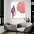 thumbnail image 4 of Epic Art 'Shimmering Shells 1'  by James Wiens Acrylic Glass Wall Art, 36" x 36", 4 of 8