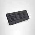 thumbnail image 2 of Logitech Signature K650 Comfort Full-Size Wireless Keyboard with Wrist Rest, BLE Bluetooth or Logi Bolt USB Receiver, Deep-Cushioned Keys, Numpad, Co, 2 of 9