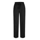 thumbnail image 3 of Ceisia Men's Solid Color Wide Leg Straight Pants with Drawstring Elastic Waist & Pockets Black XXXL Gifts, 3 of 5