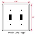 thumbnail image 1 of Double Gang Toggle Wall Plate - Mosaic Cats - Image by Dan Morris, 1 of 4
