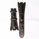 thumbnail image 5 of Extensible Correa Negra Costura Roja 28mm Audemars De Broche, 5 of 8