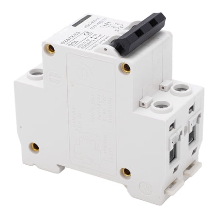 AC DC Circuit Breaker, Mini Circuit Breaker DIN Rail Installation Wide ...