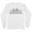White, variant on Skyline Birmingham Alabama Long Sleeve Shirt Unisex Large White