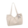 thumbnail image 1 of Bolso de mano tipo tote, bolso de hombro sencillo y multiusos para trabajadores de oficina y viajes. Blanco, 1 of 8