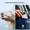 thumbnail image 3 of Super Capacity Power Pack with LED Display, OSAIV 20000mAh Battery Bank with 20W Fast Charging & 5-in-1 Output, Portable Charger Compatible with iPhone 17/16/15/14/13/12 Series and Android, Black, 3 of 7